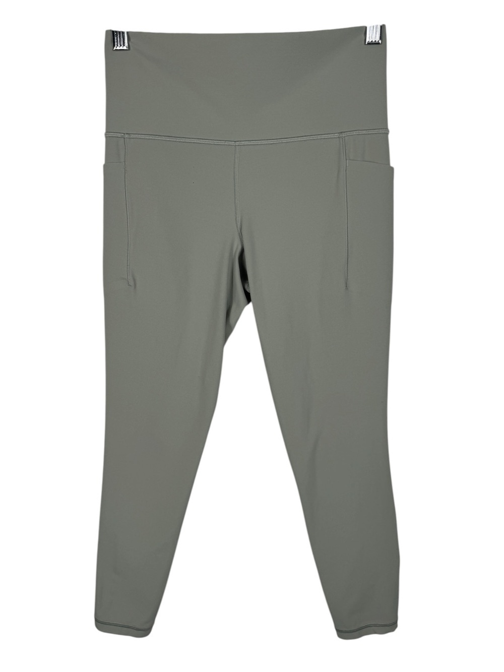 Athleta Salutation Stash High Rise 7/8 Legging, Gray Green, Size S
